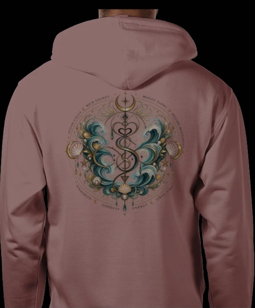 Aphrodites Abundance Zip Up Hoodie