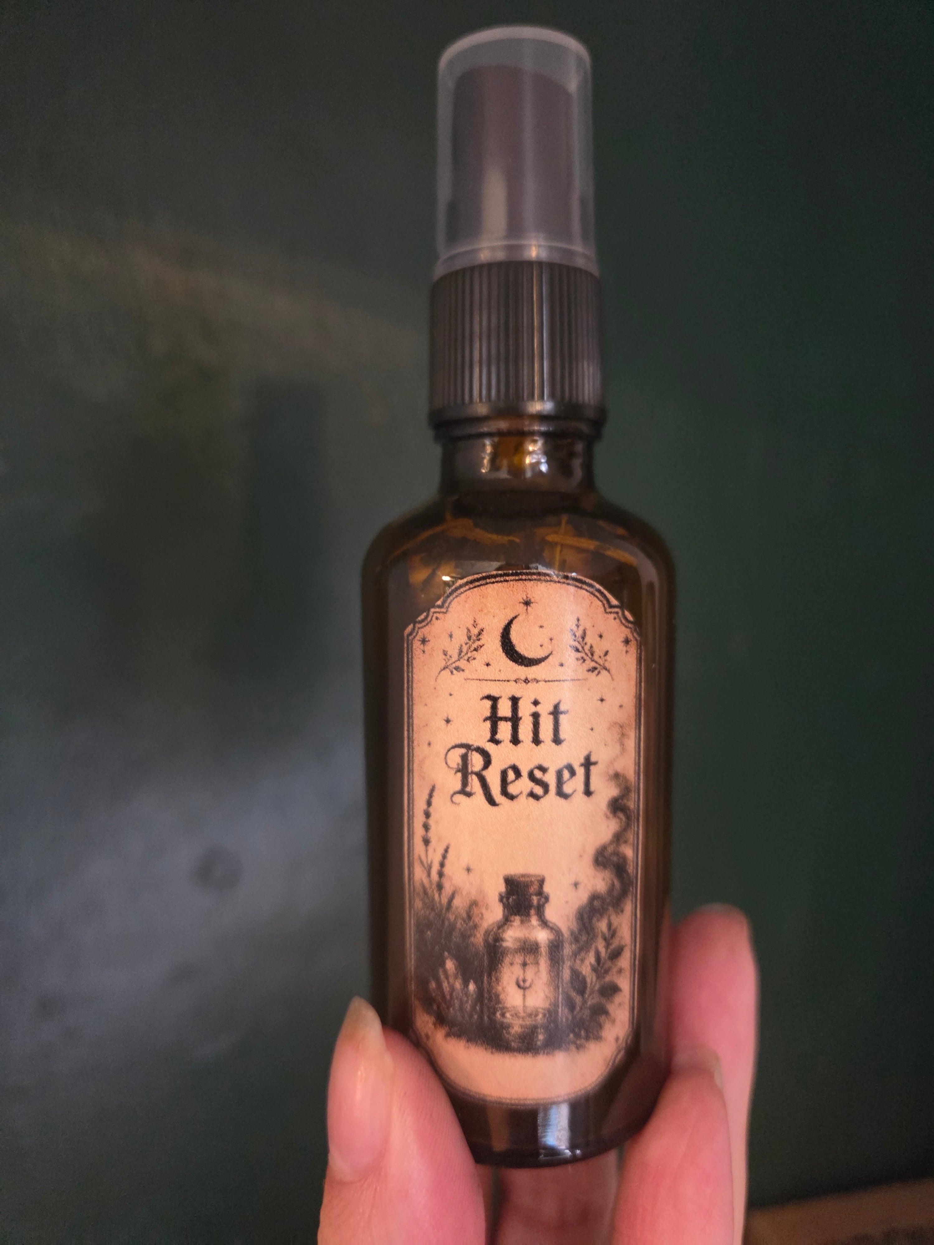 Hit Reset Spell Spray