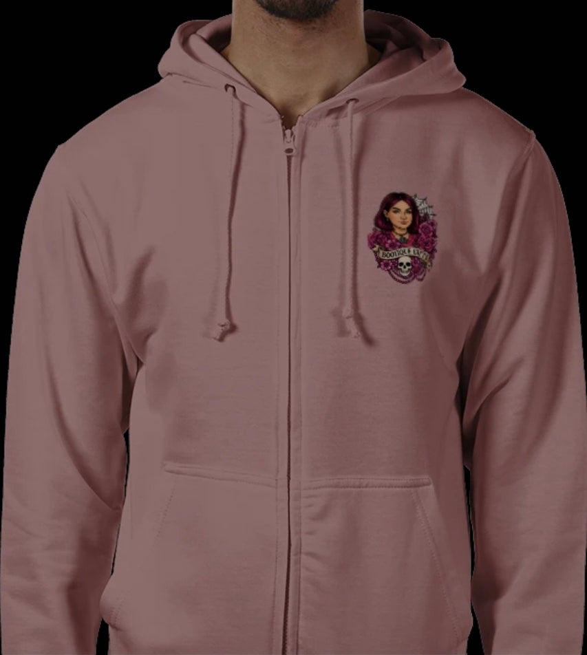 Aphrodites Abundance Zip Up Hoodie